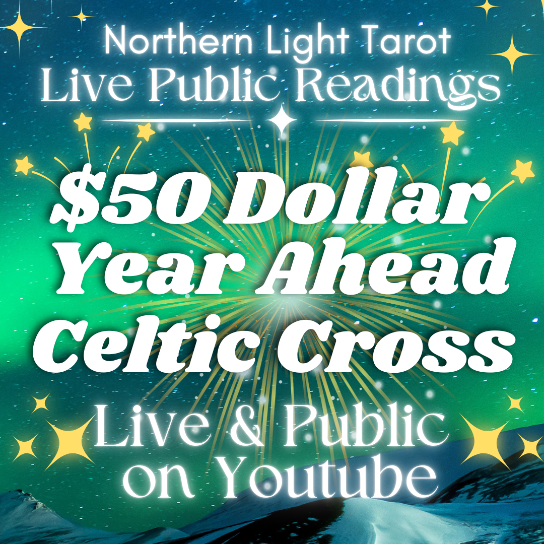 Live Public $50 Year Ahead Reading on Youtube (Payment Link)