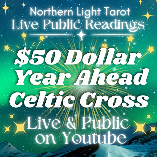 Live Public $50 Year Ahead Reading on Youtube (Payment Link)