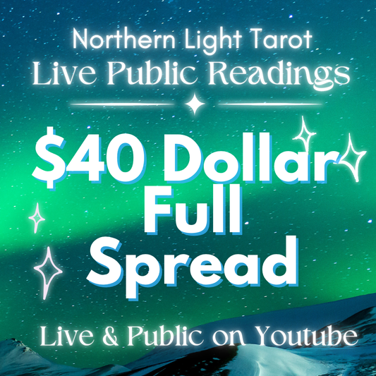 Live Public $40 Reading on Youtube (Payment Link)